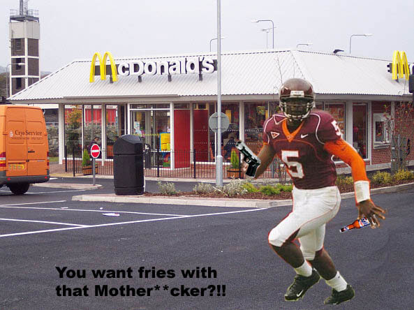 Marcus Vick McDonalds